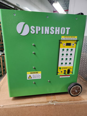 Demo Spinshot Player Pickleball Machine